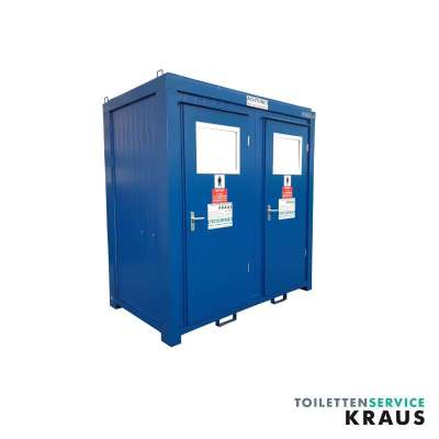 Unser 2er WC-Container